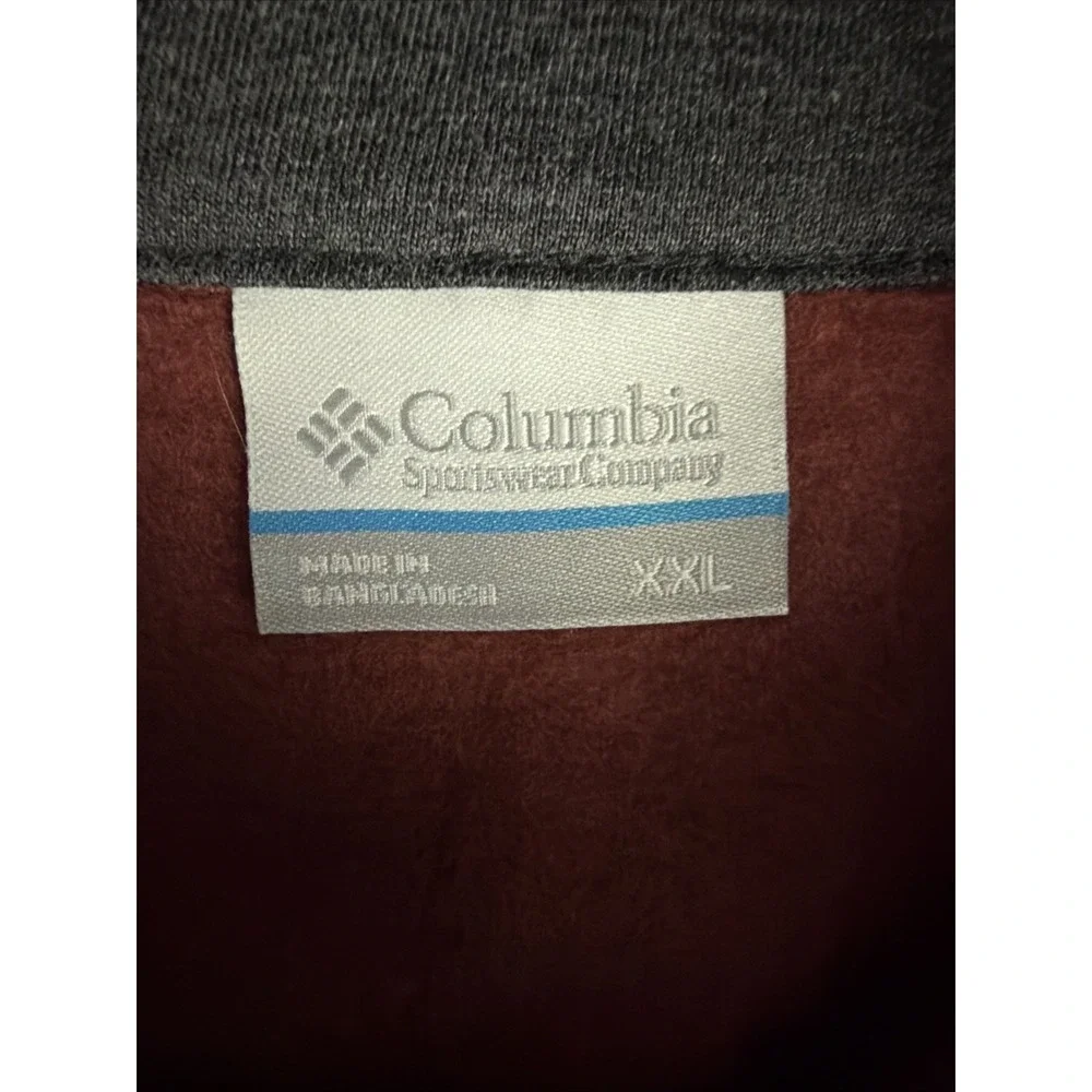 Columbia Men's Great Hart Mountain™ III Half-Zip Pullover Spice 212487 XXL Golf